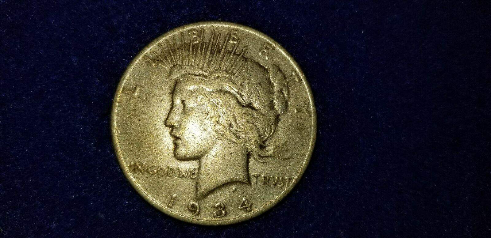 1934 Peace Silver Dollar Errors