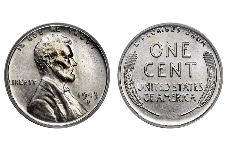 1943 Bronze Lincoln Penny - $348,000