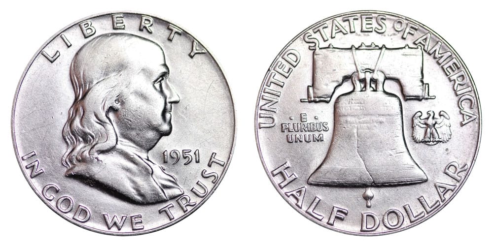 1951 Franklin Half Dollar History