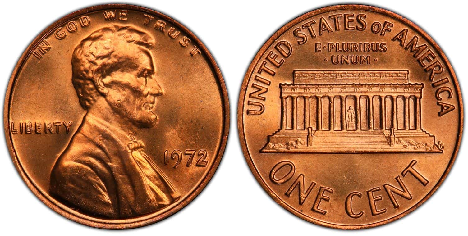 1972 Doubled Die Obverse Lincoln Penny - $14,400