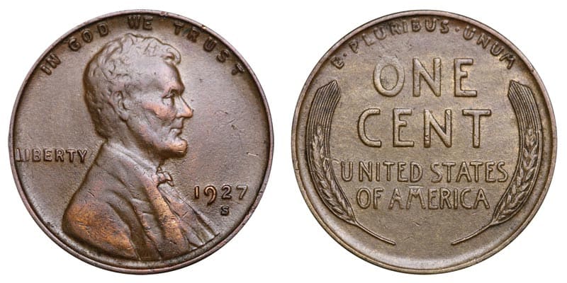 Features of 1927 Penny