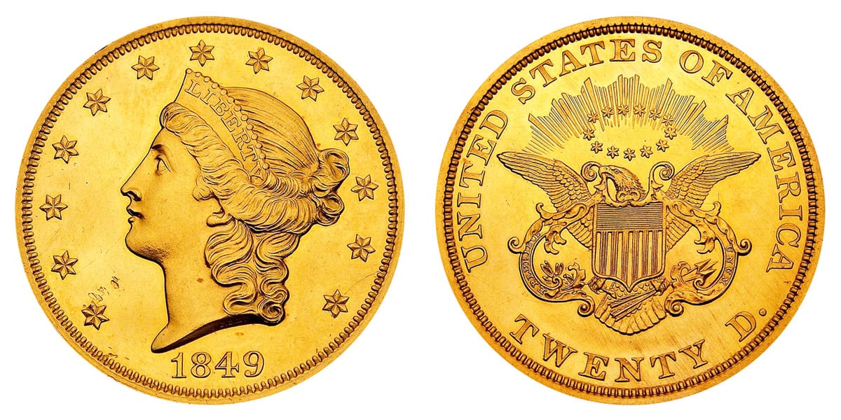 Liberty Twenty Dollar Gold Coin History