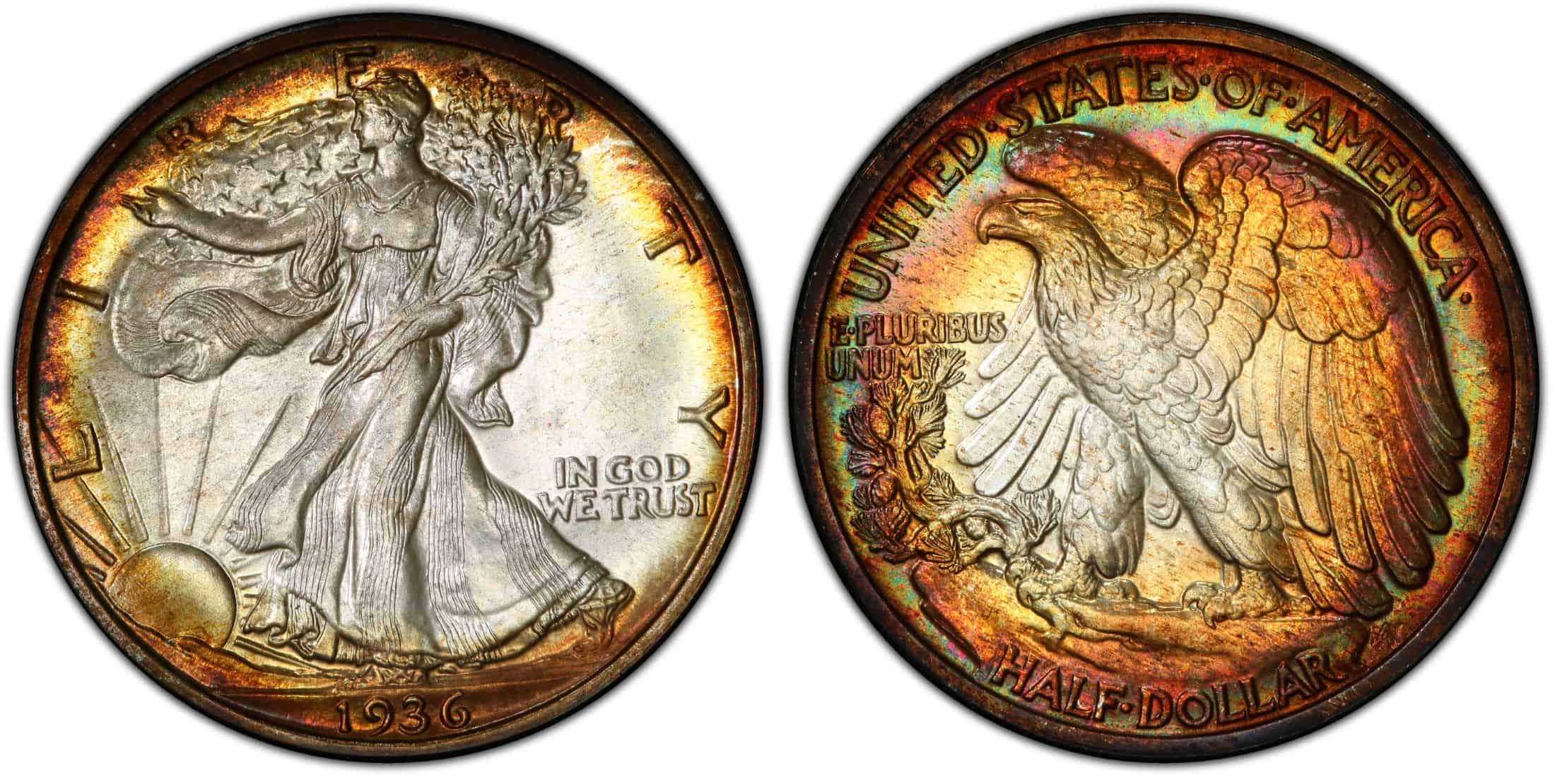 Places that Mint the 1936 Half Dollar