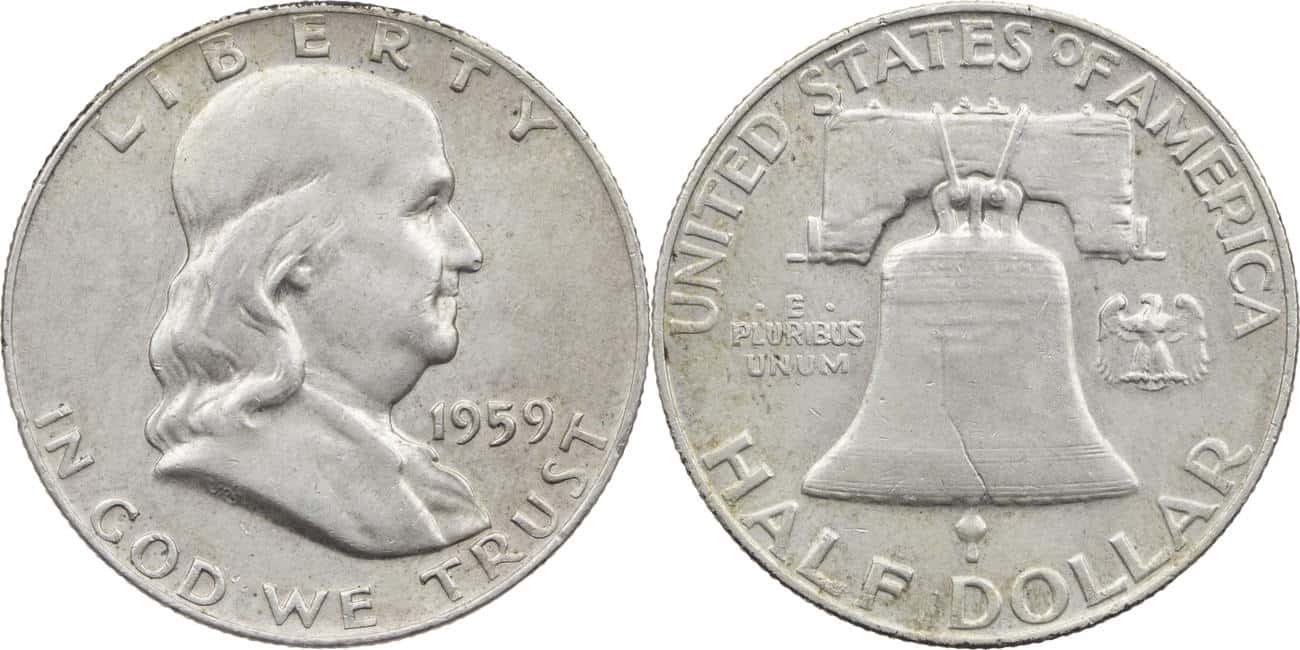 How Much is a 1959 Franklin Half Dollar Worth? (Price Chart)