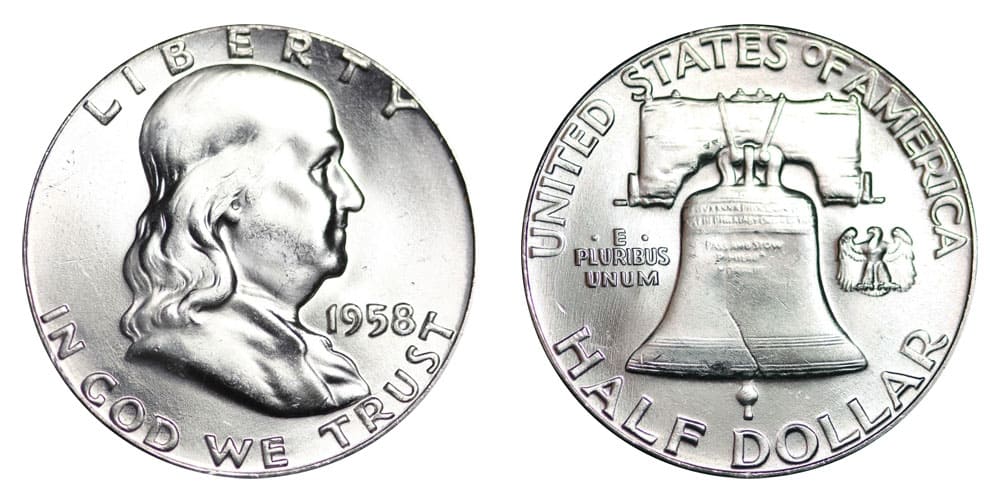 What is the 1958 Franklin Half Dollar