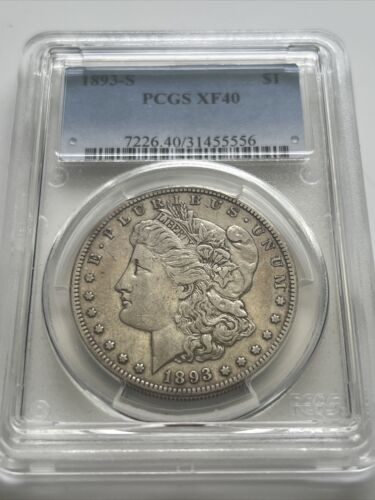 1893-S Morgan Dollar - PCGS XF40 - Very Rare Coin